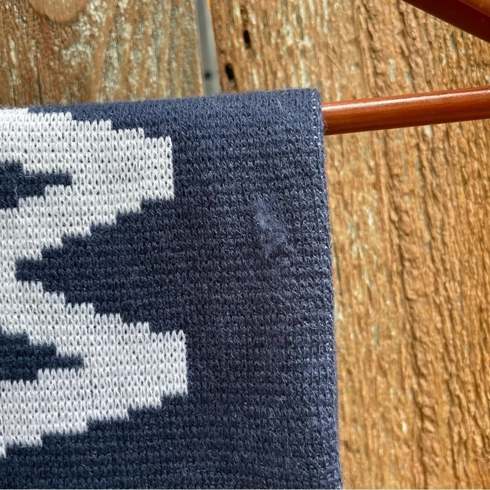 NFL COWBOYS Unisex Blue White Logo Scarf Neck Wrap